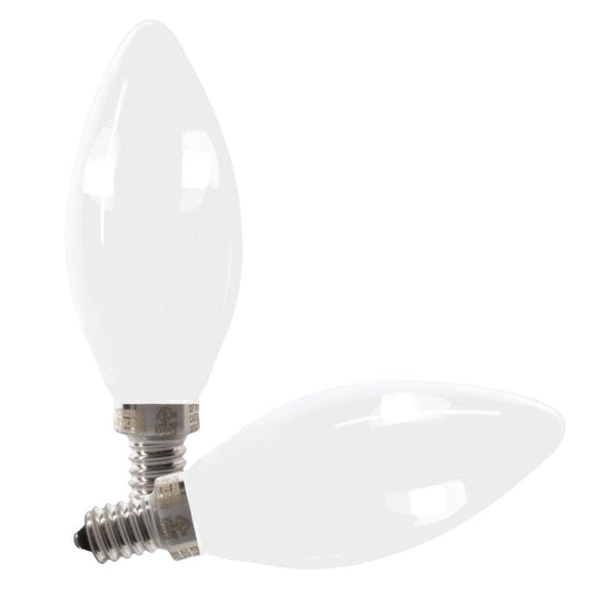 FEIT Electric Enhance Blunt Tip E12 (Candelabra) Filament LED Bulb Soft White 60 Watt Equivalence