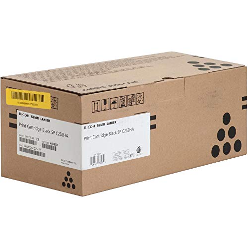 Ricoh 407653 Toner, 6,500 Page-Yield, Black