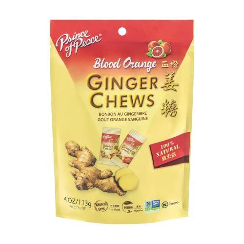 Prince of Peace Blood Orange Ginger Chews 4 oz