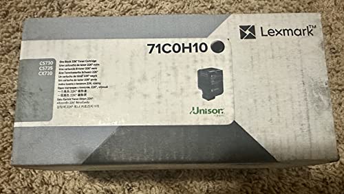 Lexmark CS730/CS735/CX730 Black Toner Cartridge 22K