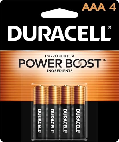 Duracell Batteries / 4 AAA