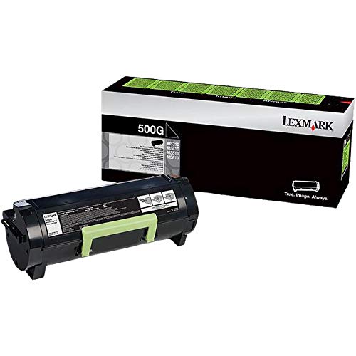 Lexmark 501G Black 1500 Page Toner Cartridge for MS310 / MS410 / MS510 / MS610 / MS81X Printers 50F000G
