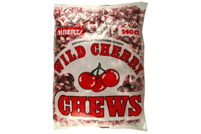 Alberts Fruit Chews Wild Cherry 18/240ct