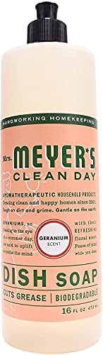 Mrs. Meyer's Dish Soap Geranium 16 fl oz