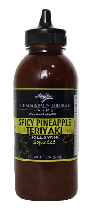 Terrapin Spicy Pineapple Teriyaki Sauce 15.5oz 6-Pack