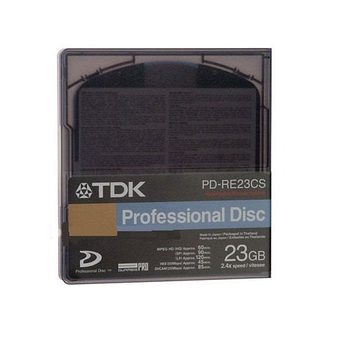 TDK Professional Disc 2.4X 23GB Rewritable