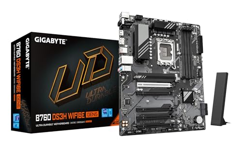 GIGABYTE B760 DS3H WIFI6E Gen5 Motherboard
