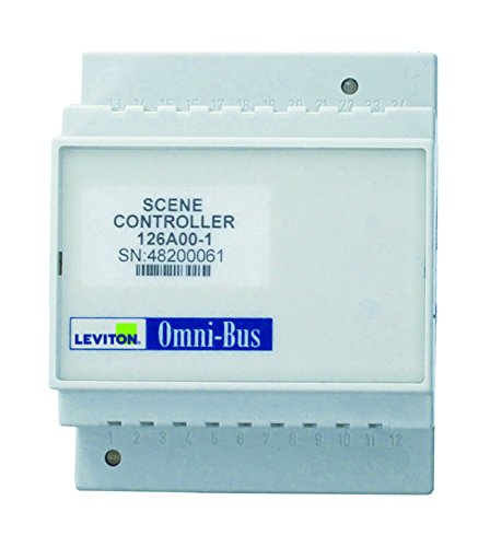 Leviton 126A00-1 Omni-Bus Scene Controller DIN Rail