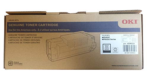 OKI Black Toner Cartridge 45396224 12,900 Yield