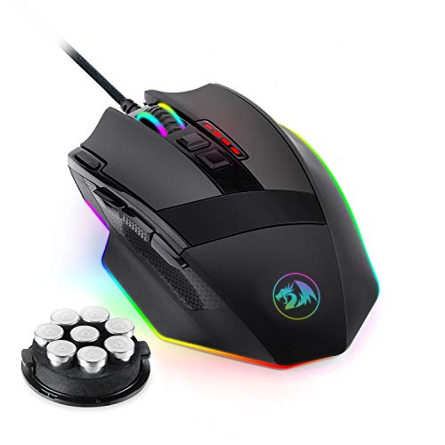 Redragon M801 RGB Gaming Mouse, 16000 DPI, Wired