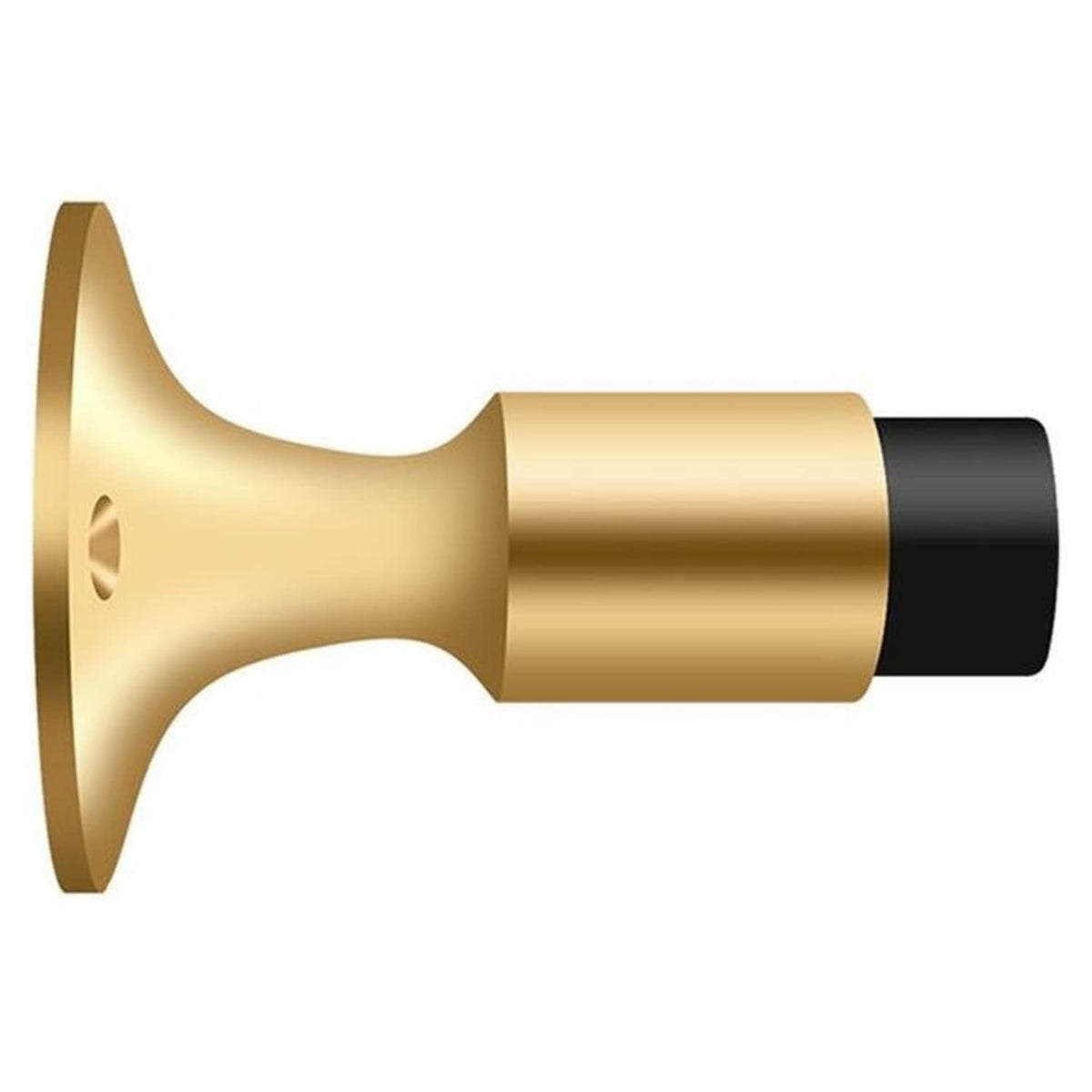 Deltana DSW325CR003 Brass Wall Mount Bumper 3-5/8"