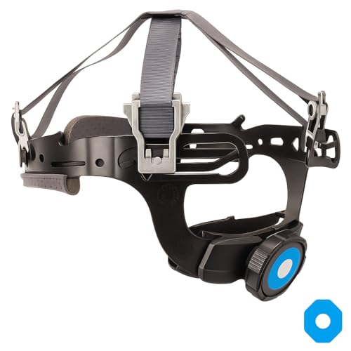 10126693 Fas-Trac III Replacement Suspension - 4-Point Attachment, Size: Large, Skullgard Helmet Accessory, Cap-Style Hard Hat Suspension, Adjustable Component, Replaceable & Durable Gear, BLACK MSA10