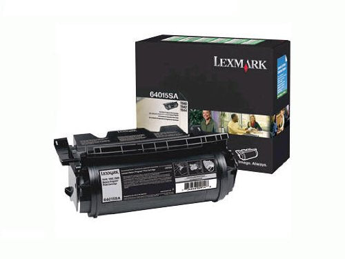 Lexmark 64015SA Return Program Print Cartridge - Black - Laser - 6000 Page - 1 Each
