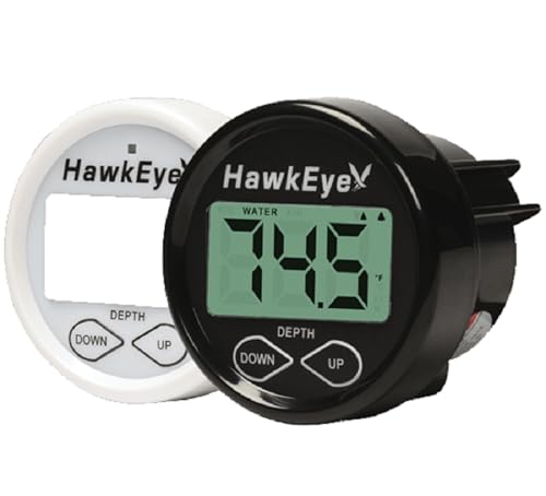 HawkEye DT2BX-TM In-Dash Depth Sounder with Transom Mount