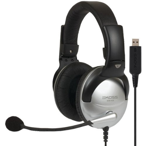 KOSS COMM HEADSET W/ MIC USB 8