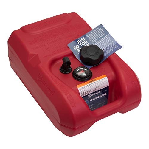 Attwood 8803LPG2 Portable Boat Gas Tank 3 Gallon