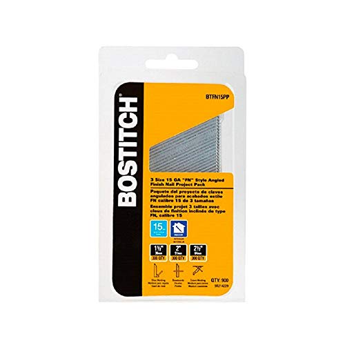 Bostitch 244369 Brad Nails 15 Gauge Assorted 900ct