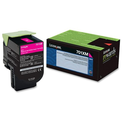 Lexmark 701XM Extra High Yield Magenta Toner Cartridge
