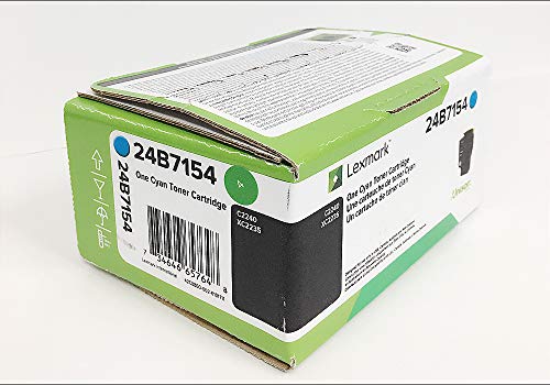 Lexmark C2240 XC2235 Cyan Toner Cartridge 24B7154