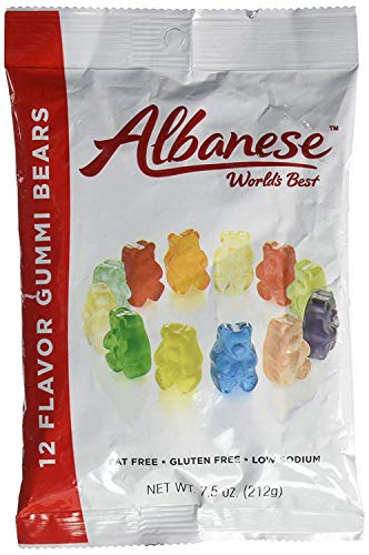 Albanese 12 Flavors Gummy Bears 7-1/2 oz.