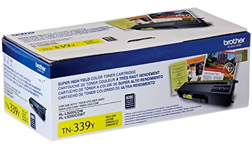 Brother TN-339Y Super High Yield Yellow Toner