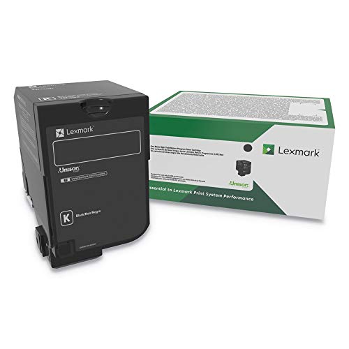 Lexmark 74C0HKG High Yield Black Toner Cartridge 20,000 Pages