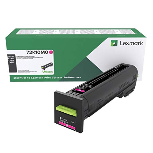 Lexmark CS820DE Magenta Toner 8,000 Page Yield