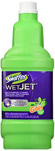 Swiffer Wet Jet Spray Mop Floor Cleaner Multi-Purpose Solution - Gain Original - 42.2 oz