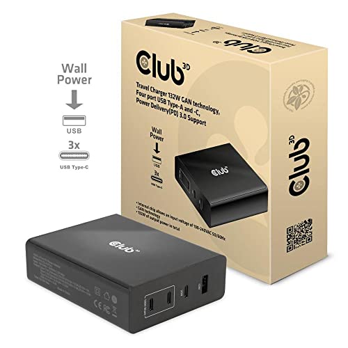 Club3D CAC1906 Travel Charger