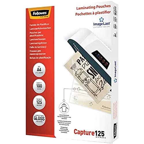 Fellowes ImageLast A4 125 Micron Laminating Pouch - (Pack of 100)