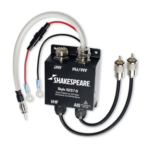 Shakespeare AIS AM-FM VHF Splitter