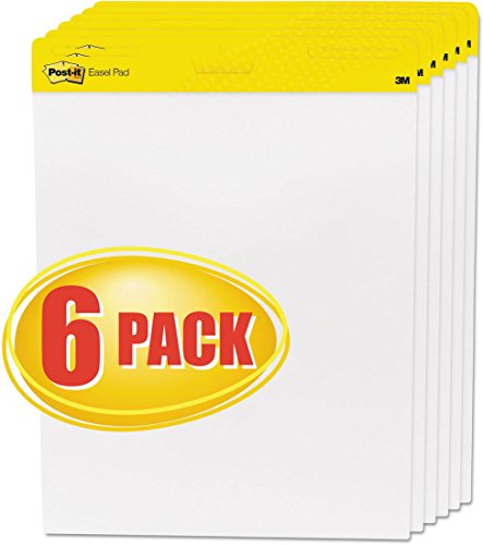 Self-Stick Easel Pad, 6 Carton