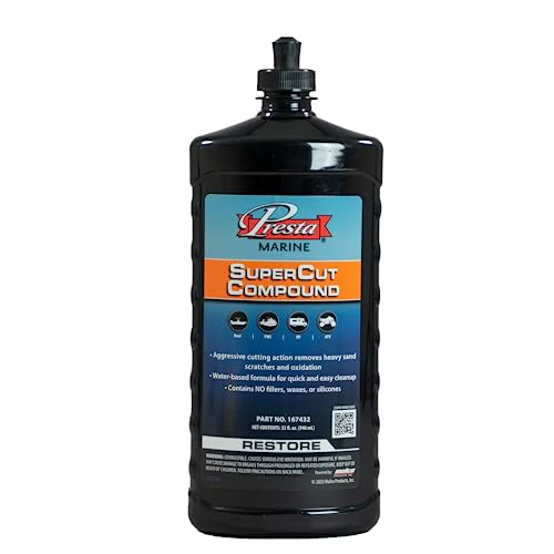 Malco Presta Marine SuperCut Compound 32 Oz