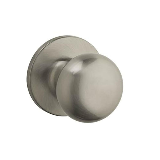 Kwikset Athens Knob Passage Lock Satin Nickel