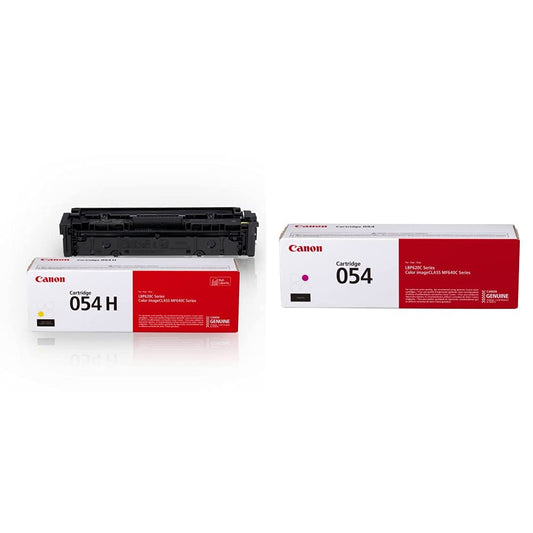 Canon Cartridge 054 Yellow & Magenta Toner High Capacity