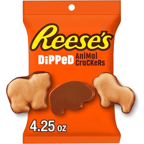 REESE'S Milk Chocolate Peanut Butter Animal Crackers 4.25 oz