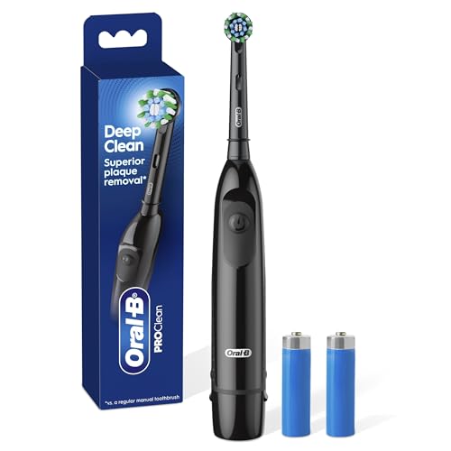 Oral-B Pro 100 CrossAction Battery Toothbrush Black 1ct