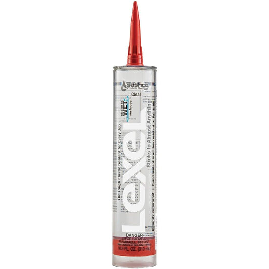 SASHCO CAULK LEXEL CLEAR 10.5O