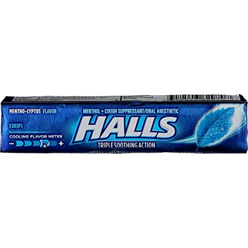 Halls Mentho-Lyptus Cough Drops 9 ct