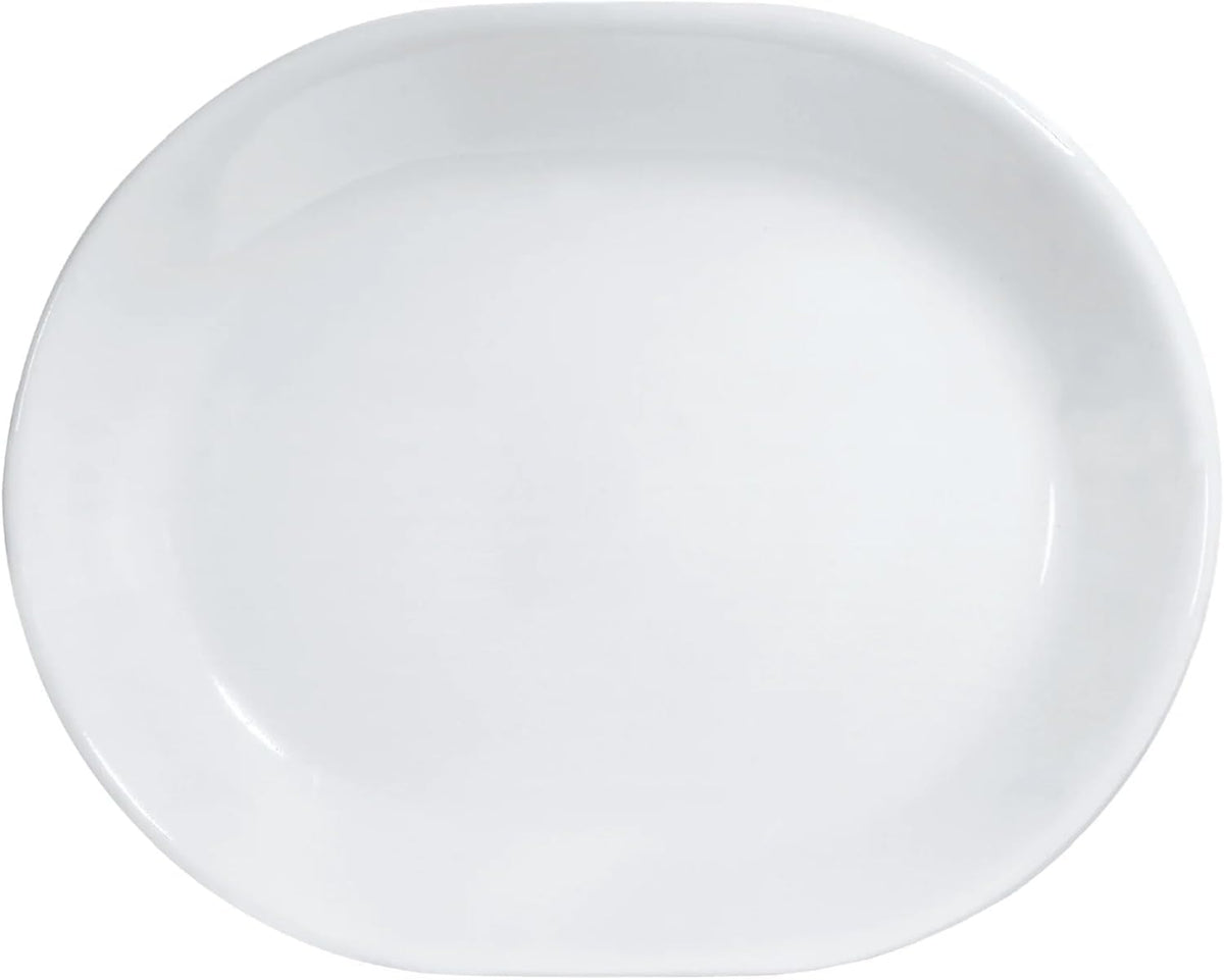 CORELLE PLATTER 12-1/2" WHITE