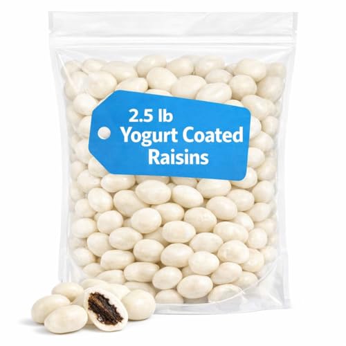 Bulk Yogurt Coated Raisins 2.5 lb Bag
