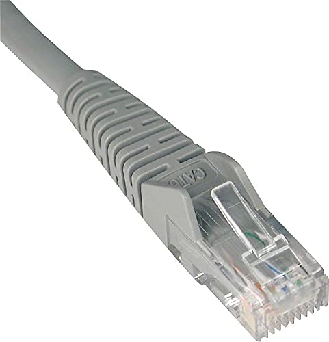 Tripp Lite Cat6 Patch Cable, Gray, 15 Ft. N201-015-GY