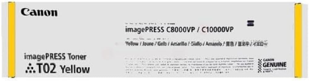 Canon 8532B001 T02 Yellow Printer Cartridge 43000 Pages