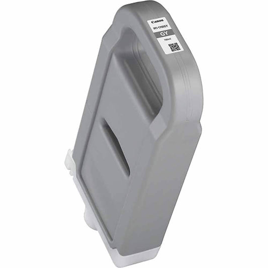 Canon PFI-1700 (0781C001AA) Standard Yield Ink Cartridge (Gray) in Retail Packaging