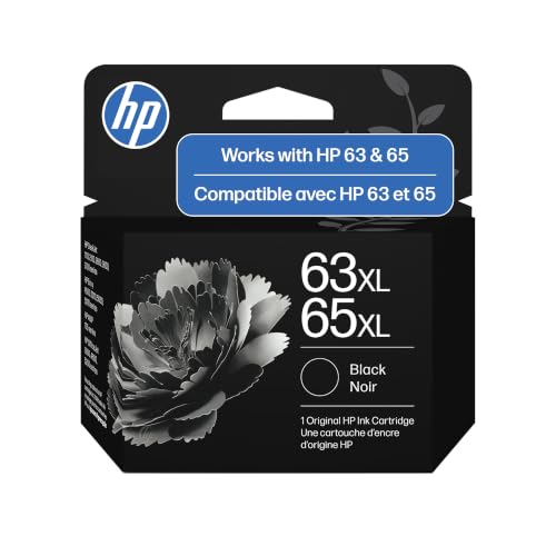 HP 63XL/65XL Black High-Yield Ink Cartridge