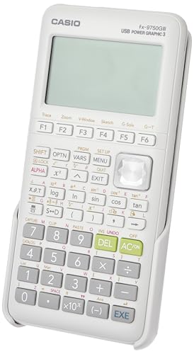 Casio fx-9750GIII Graphing Calculator White
