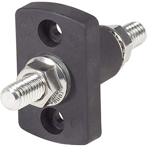 Blue Sea Systems 2203 Terminal Feed Through Connector 3/8" Black