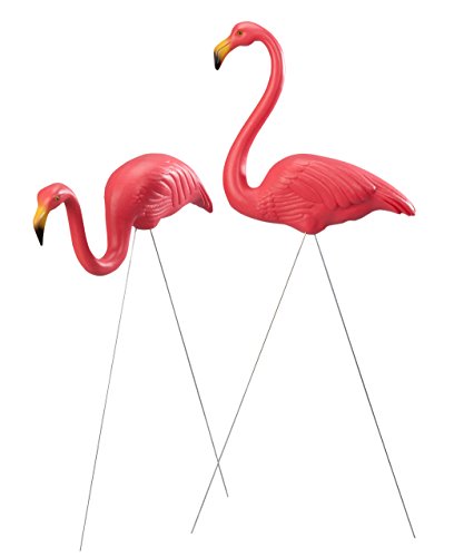 UNION FLAMINGOS PLASTIC DISPLA