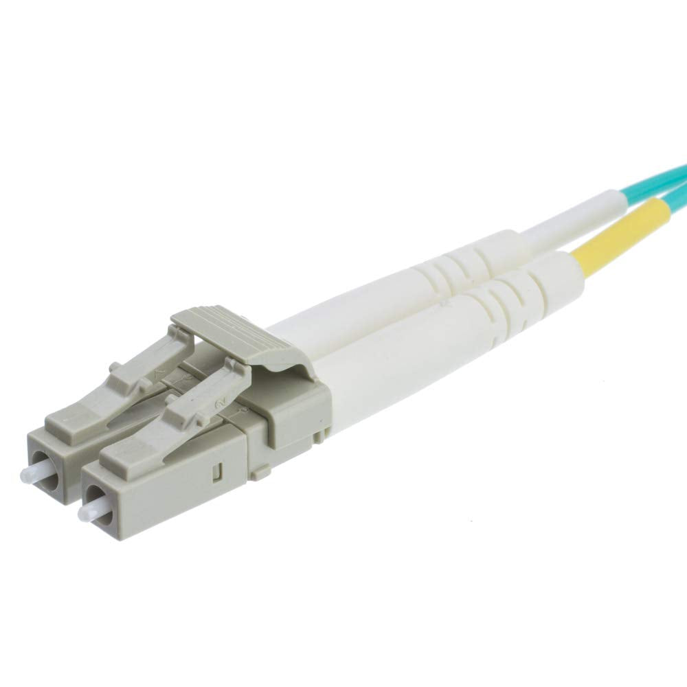CableWholesale LC to LC OM4 Fiber Patch Cord 4m
