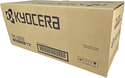 Kyocera Document Solutions 1T02WF0US0 Model TK-3202 Genuine Black Toner Cartridge for M3860idnf / M3860idn / P3260dn Laser Printers, Up to 40,000 Pages,Original